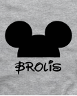 Marškinėliai Mickey brolis 